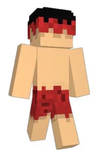 Front of oDezoito's skin