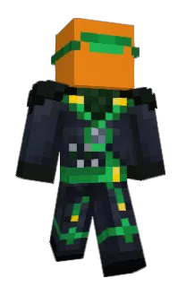 Front of Fungfall's skin