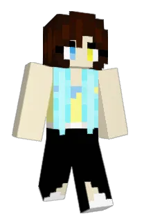 Front of Minecraft skin