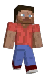 black and apple blossom Minecraft skin — Classic model — first worn by ThEGAME1043