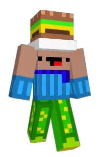 Front of Minecraft skin