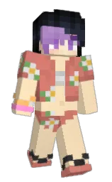 Slim Minecraft skin