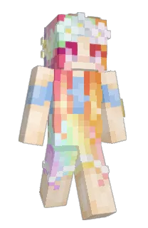 Front of MintyPineapple's skin
