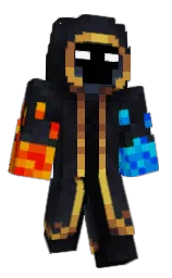 SirLanceGamer's Minecraft skin wearing the Migrator cape