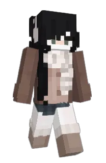 Front of Mayunna's skin