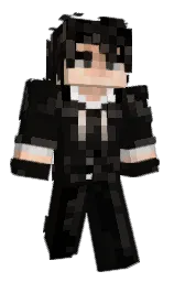 cod gray and black Minecraft skin — Classic model