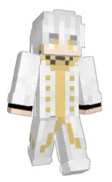 alabaster and mercury Minecraft skin — Classic model — first worn by VageHD