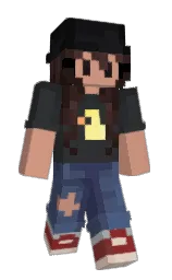 Wiggglet's Minecraft skin wearing the Migrator cape