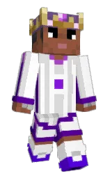 white and alto Minecraft skin — Slim model