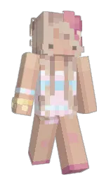 wreesie's Minecraft skin wearing the Pan cape