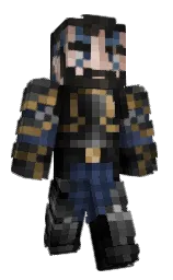 cod gray and pickled bluewood Minecraft skin — Classic model — first worn by _Zbruh