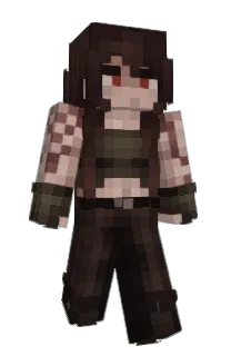 Front of Nathyri's skin