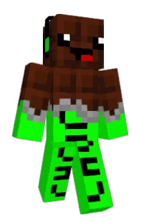 Front of Glitchmittel's skin