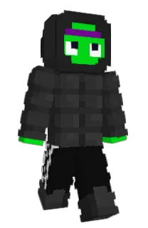 Front of DaggiVido's skin