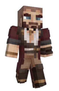 Front of Apictos's skin