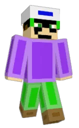 CaptainManticore's Minecraft skin wearing the Copper cape