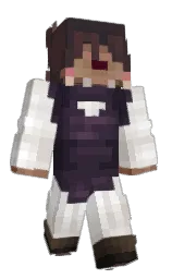 blackcurrant and bastille Minecraft skin — Classic model — first worn by mender17