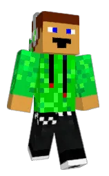 GameTheDay's Minecraft skin wearing the Migrator cape