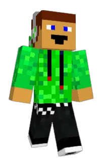 Front of GameTheDay's skin