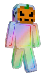 spindle and electric violet Minecraft skin — Slim model