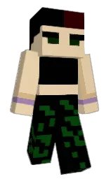 Soouuppp's Minecraft skin wearing the 15th Anniversary cape