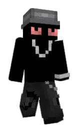 black and deep fir Minecraft skin — Classic model