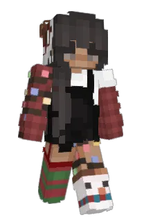 Front of babiepeach's skin