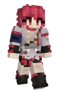 Front of lusidot's skin
