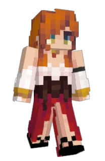 ClaraTheRed's Minecraft skin