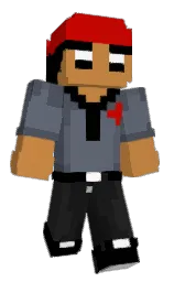 black and tussock Minecraft skin — Classic model