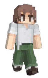 justregan's Minecraft skin wearing the Vanilla cape