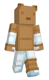muddy waters and white Minecraft skin — Slim model — first worn by BurningShrimpo