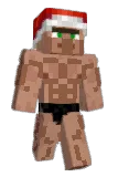 9Blocking Minecraft avatar full body