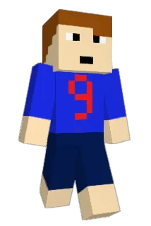 9_glitch Minecraft avatar full body