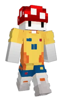 Front of Rdik's skin