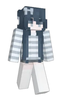 Front of Kaleb's skin