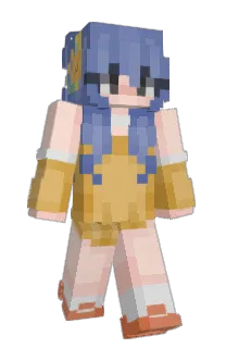 Front of Iuvu's skin