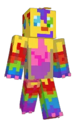 Chernika42's Minecraft skin wearing the Pan cape