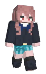 tuna and alabaster Minecraft skin — Slim model