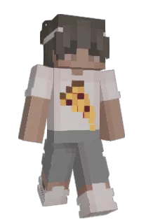 Front of ItIsPizza's skin