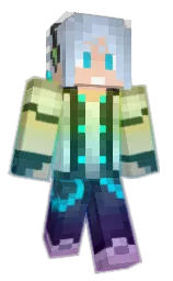 Zerah's Minecraft skin wearing the Migrator cape