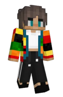 Front of incorrecte's skin