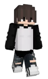 Dark_Evil's Minecraft skin wearing the Migrator cape