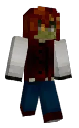 Traill11's Minecraft skin wearing the Migrator cape