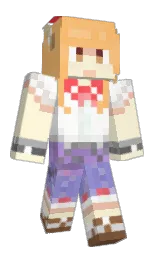 SuikaPx's Minecraft skin wearing the Migrator cape