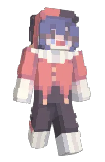 Front of FreyOni's skin