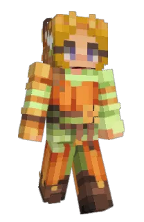 Front of Phaanity's skin