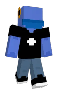Front of Fishro's skin