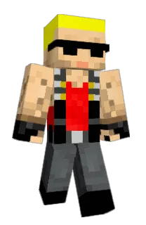 Front of DukestNukem's skin