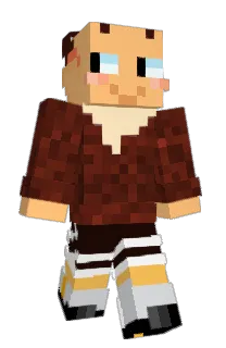 Front of Snolepop's skin